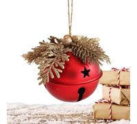 Campane Decorative - Decorazioni Per Natale In Metallo A Forma Di Campana,Sonaglio Natalizio Per La Casa Con,per Matrimonio, Festa, Casa, Fattoria, Interno, Esterno e Albero di Natale