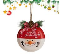 Campane Decorative - Incanto di Ferro con Sonaglio e Campanello | Decorazioni per l'Albero di Natale,Per le Feste Inverno Autunno Casa Festa Porta e Esterno