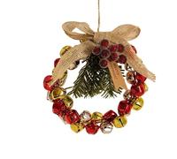 Campane Decorazione 2 Campanelli Sospesi Lucidi A Grappolo Di Campanelle Jingle Sulla Decorazione Della Campana Del'albero Natale In Corda Per Albero Di Natale