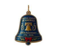 Campane Del 250° Anniversario Degli Stati Ornamento Campane Natale Per Le Vacanze Decorazioni Per L'albero Natale Regalo Patriottico Da Collezione Campanello Commemorativo Guarder