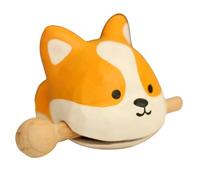 Campane di legno fatte a mano a forma di pesce per musicisti con strumento didattico musicale con volumi moderati