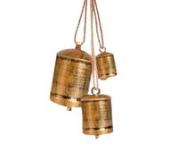Campane di mucca di Natale, decorazioni natalizie vintage | Campane di Natale per la decorazione, set di ornamenti di Natale, campane per la decorazione