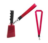 Campane di mucca Noise Maker Campane Scuola Campane di chiamata a mano Campane Cowbell Calcio Gioco Campane di tifo Percussioni a mano Campane di mucca palmare Creatore di rumore Campane di chiamata a