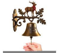 Campane Di Natale - Gancio Di Campane Jingle Per Vacanze Vintage | Decorazioni Per Porte Della Fattoria - Tema Di Ingresso Stagionale, Setup Per La Casa Setup Per Interni Per Le Vacanze Per Le