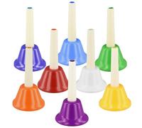 Campane diatoniche in metallo a 8 note, strumento musicale per lezioni, chiesa, coro, matrimonio, famiglia e feste
