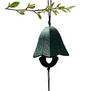 Campane eoliche per esterni | Campanelli eolici in ghisa al di fuori del giapponese - Ornamento da esterno antiruggine appendibile dal suono rilassante per porta, cortile, terrazza, camera da Tsuchiya