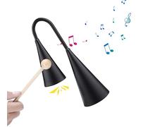 Campane musicali, campana Agogo portatile - Strumento tradizionale a campanaccio a percussione | Percussioni latine tradizionali con bastone di legno, due toni per riunioni di famiglia