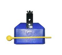 Campane per batteria Musica Campanaccio Campane a tono alto e basso Tono Drum Knocker Cowbell Clapper Strumenti a percussione