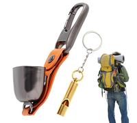 Campane per escursioni - decorazione per la protezione del, decorazione vintage, campanella di, per escursioni, campeggio, attività all'aperto, viaggi, zaino di sopravvivenza, montagna