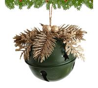 Campane Per Il Natale - Decorazione di Natale in Metallo - Pendenti A Forma Di Campana Per Matrimonio Con,per Matrimonio, Festa, Casa, Fattoria, Interno, Esterno e Albero di