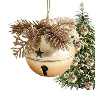 Campane Per Il Natale - Decorazioni Natalizie in Metallo,Sonaglio Natalizio Per La Casa Con - per Matrimonio, Festa, Casa, Fattoria, Interno, Esterno e Albero di Natale