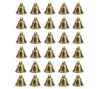 Campane per tromba in metallo da 38 mm con gancio a molla per un facile fissaggio del suono, in ferro resistente, realizzate per addestramento di animali domestici, decorazioni artigianali con forte