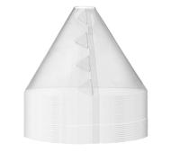 Campane riutilizzabili in plastica per piante per protezione dal gelo, grandine e vento, in PET trasparente, per piantine, verdure, fiori, 10/20/30 pezzi, estensori per la stagione di crescita del