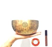 Campane Tibetane, Campane Tibetane, Campane Sonore, Campane Per Meditazione, Design Antico, Adatte Per Yoga, Meditazione, Bilanciamento Dei Chakra, Mantra Buddisti Sacri (14 Centimetri)