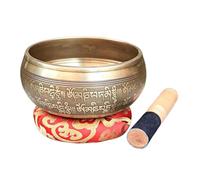 Campane tibetane - Ciotola da meditazione e calmante da 14 cm, regalo per la consapevolezza e la cura spirituale di sé per le donne