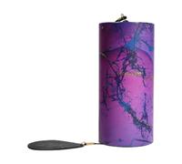 AWHAO Campanella a, Carillon in Legno Fatto a Mano, Minimalista, Strumento Sonoro per Il Relax Sulla Terrazza, Yoga All'aperto, Viola