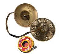 Campanella a Dita in Rame Oro per Meditazione e Sound Therapy