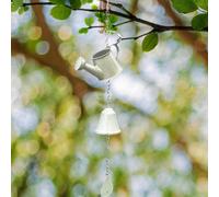 Campanella a Vento in Ferro per Annaffiatoio, Campana in Ferro Sospesa, Campana