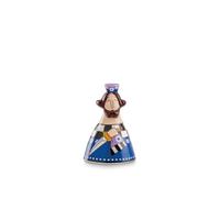 Campanella di Egandella Collezione I Girgenti. Oggetto Realizzato in Ceramica smaltatadi Colore Blu. Dimensione: 7x10 cm. La referenza è: 225011