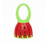 Campanella Musicale per Bambini Campanello a Gabbia Sonaglio Percussioni Strumento Didattico con Manico Ad Anello Chiaro Smontabile E Lavabile Adatta, color to 1