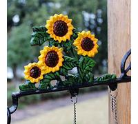 Campanella per Porta in Ghisa Campanello Medio per Porta in Ghisa, Campane Grandi per Porta D'ingresso per Giardino Patio Bar, Campanello di Chiamata Dipinto A Mano