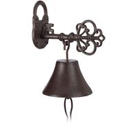 Campanella per Porta in Ghisa, Chiave E Lucchetto, Fascino Retro, Casa E Giardin