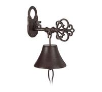 Campanella per porta in ghisa stile nostalgico 1,08 kg 20 cm Campanella in ghisa
