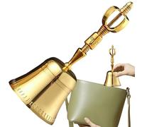 Campanelle A Mano Per Anziani Da Comodino Strumento Rituale Dal Suono | Campane Di Preghiera In Meditazione Tempio Altare Matrimonio Natale Cena Casa Classe Scuola Meditazione