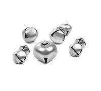 Campanelle color argento 8 mm. 10 mm. 12 mm. 30 u.