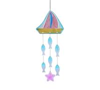 Campanelli a per esterni, in colorato, decorazione per esterni, tartaruga marina, decorazione da giardino, decorazioni da cortile, decorazioni esterne per casa, cortile, patio, portico