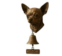 Campanelli a tema cane, campanelli decorativi vintage rustici a tema animale, campanello per porta d'ingresso, per cancello, giardino, cortile, casa