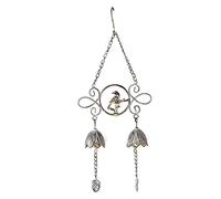 Campanelli A Vento All'Aperto Campanelli Eolici A Farfalla Per Esterni, Campanelle In Ghisa Piuttosto Verdi, Regalo Di Inaugurazione Della Casa Decorazione Interna(B)