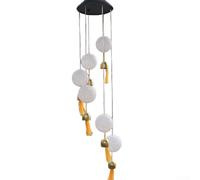 Campanelli a vento commemorativi a energia solare, simpatia per la perdita con luce LED a 7 colori, decorazione classica da giardino per esterni, cortile, patio, regalo di ricordo confortante per i