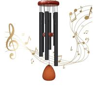 Campanelli a vento da 94 cm per esterni. Carillon a vento con 6 tubi in alluminio decorazione per cortile. Campanelli a vento all'aperto creano un'atmosfera piacevole e regala alla mamma