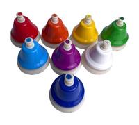 Campanelli Cromatici Da Scrivania - 8,5x8,1 Cm Giocattoli Musicali 8 Note Campane Da Tavolo Colorate | Squisito E Divertente Giocattolo Di Apprendimento Musicale Diatonico Per La Festa Dei Bambini, Il