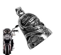 Campanelli da moto da uomo, in acciaio, ornamento a forma di aquila, ciondoli a forma di campana, per motociclisti, per guidare, pendolari, equitazione, auto, esterni, interni, giardino, strada