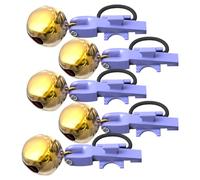 Campanelli da per Canne | 5 Pezzi Clip On Sensibile E Forte,Campanelli d'allarme di morso per canne da | Per Acqua Salata E , Lago, Spigola E Il Pesce Gatto