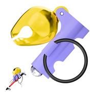 Campanelli da pesca con luce, impermeabile, wireless, allarme LED ad alta visibilità con alloggiamento stabile a clip e suono a doppia campana per pesca notturna, rive del fiume e zattere di acqua