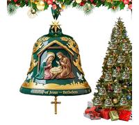 Campanelli Decorativi Per Albero Di Natale | Pendenti Per Festa Della Natività - Ornamenti Per Albero Di Natale | Per Cena Scuola Ristorante Matrimonio Compleanno Raduno Familiare Celebrazione Inverna