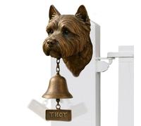 Campanelli di benvenuto per cani, rustico, vintage, decorativo, da parete | Campanello per porta d'ingresso per cancello, portico, giardino, casa, stanza di sicurezza