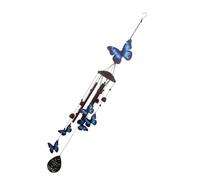 Campanelli eolici a forma farfalla unici resistenti agli agenti atmosferici con melodie che suonano per la decorazione del giardino del balcone del cortile casa Campanelli eolici facili da