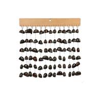 Campanelli Eolici Con Raggio Sonoro Con Supporto, Campanelli Eolici Con Guscio Di Frutta Naturale, Accessori Per Terapia Del Suono Per Meditazione,A