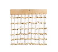 Campanelli Eolici Con Raggio Sonoro Con Supporto, Campanelli Eolici Con Guscio Di Frutta Naturale, Accessori Per Terapia Del Suono Per Meditazione,F