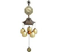 Campanelli Eolici da Appendere 5 Campane in Rame Campanelli Eolici Feng Shui con Gossip for Giardino Terrazza Cortile Chiesa Campanelli Eolici da Appendere Campanelli Eolici da Appendere