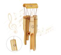 Campanelli eolici in bambù carillon del vento in legno per balcone e terrazza