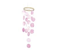 Campanelli eolici Tropicals Capiz Shell, Purpleshell wind, D | Campanelli eolici Capiz Shell, decorazioni per esterni e interni, decorazioni per la spiaggia costiera, decorazioni