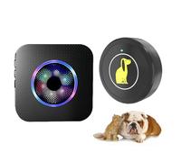 Campanelli per Cani per Uscire Fuori | Addestramento Comunicazione Senza Fili Pulsante | Addestratore con 5 Livelli Volume Bottone Impermeabile per Accesso Giardino Allenamento Indoor Casa con Giardin