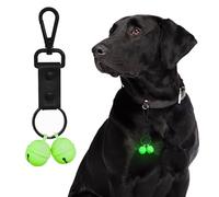 Campanelli per collare per cani, campanelli luminosi extra forti per cani e gatti, per tracciare e salvare animali selvatici e uccelli, campanelli in rame resistenti. (Razza di grandi dimensioni)