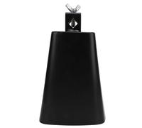 Campanelli per Mucche in Metallo e Acciaio da 7 Pollici, Campanacci a Percussione Manuale con Bacchetta e Morsetto per Set di Batteria, Campana per Mucche in Metallo con