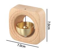 Campanellino per porta in legno giapponese campana in ottone antico arredamento [EEK: Not applicable]
